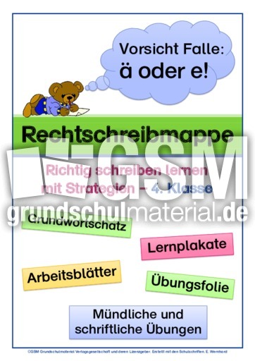 Ableitungen-Wörter mit ä, Kl. 4.pdf